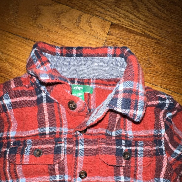 Toddler Flannel button down - Picture 2 of 2
